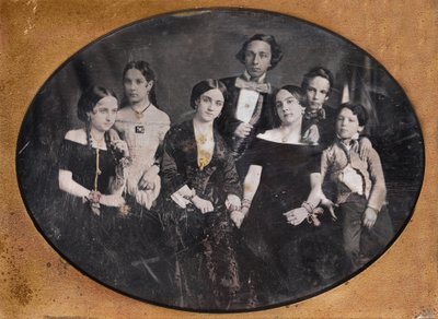 Portretter av Hoyle -familien av Unbekannt Unbekannt